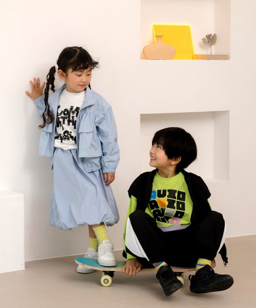 MAKE YOUR DAY（メイクユアデイ）の「ダブルジップナイロンベスト■80～140cm（ベスト・キッズ・ブラック/カーキ・80/90/100/110/120/130/140）」の11枚目の写真