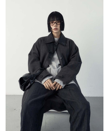 BIBORA（ビボラ）の「ハイネックシングルロングコート（チェスターコート）」