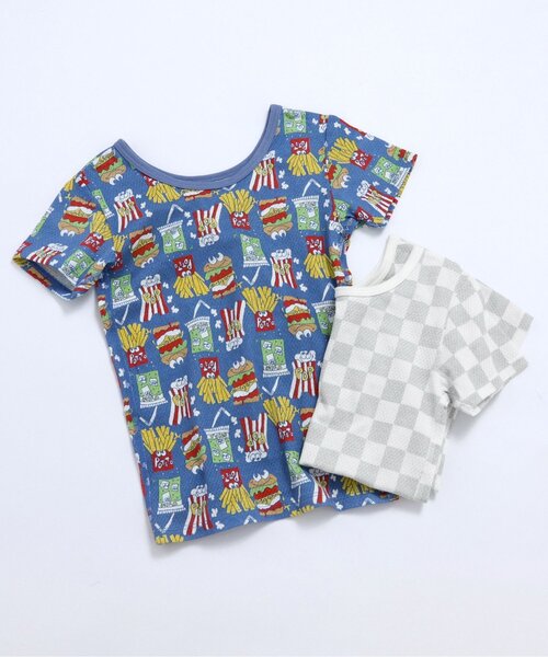 BREEZE（ブリーズ）の「DAISUKI半袖肌着（インナーウェア/肌着・キッズ・オフホワイト/ブルー・140/120/100/80）」の6枚目の写真