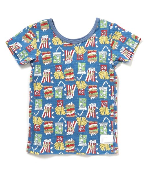 BREEZE（ブリーズ）の「DAISUKI半袖肌着（インナーウェア/肌着・キッズ・オフホワイト/ブルー・140/120/100/80）」の3枚目の写真