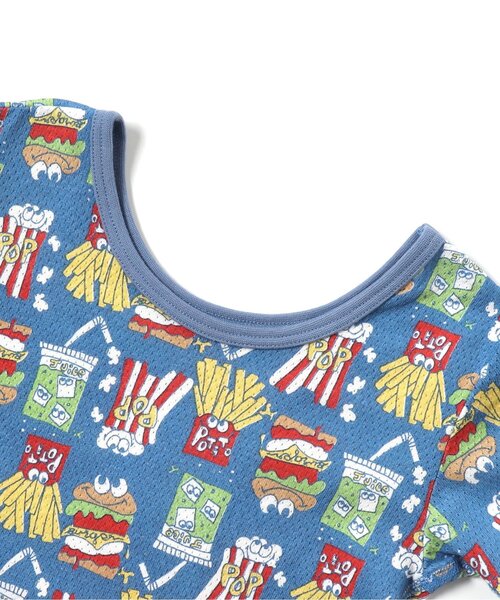 BREEZE（ブリーズ）の「DAISUKI半袖肌着（インナーウェア/肌着・キッズ・オフホワイト/ブルー・140/120/100/80）」の9枚目の写真