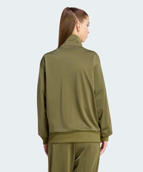 adidas（アディダス）の「ファイヤーバード トラックトップ ルーズ / ジャージ / トラックジャケット / アディダスオリジナルス adidas Originals（ジャージ・レディース・ブラック・X-LARGE/SMALL/MEDIUM/LARGE/XX-LARGE/X-SMALL）」の11枚目の写真