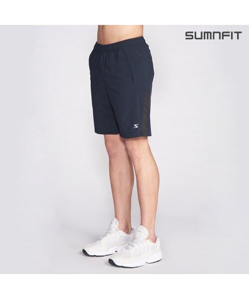 SUMNFIT(サムアンドフィット)の「サイドパンチング4.5部パンツネイビー(その他パンツ・メンズ・ネイビー・MEDIUM/LARGE/X-LARGE/XX-LARGE)」の1枚目の写真