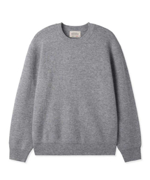 BLACKBROWN（ブラックブラウン）の「Wool Blend Sweater [GRAY]（ニット/セーター）」