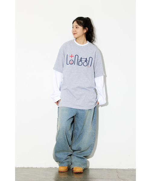 PHILIPPAKER(フィリップペイカー)の「ロンドンザシティシリーズ 半袖Tシャツ グレー(Tシャツ/カットソー・レディース・その他・MEDIUM/LARGE/X-LARGE)」の5枚目の写真