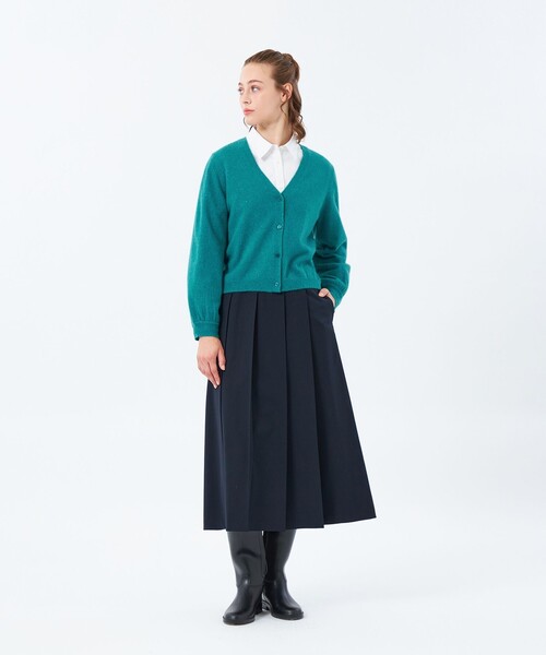 MACKINTOSH PHILOSOPHY(マッキントッシュ フィロソフィー)の「グリッターカーディガン(カーディガン/ボレロ・レディース・ベージュ/ブルー系その他7/チャコールグレー・38)」の5枚目の写真