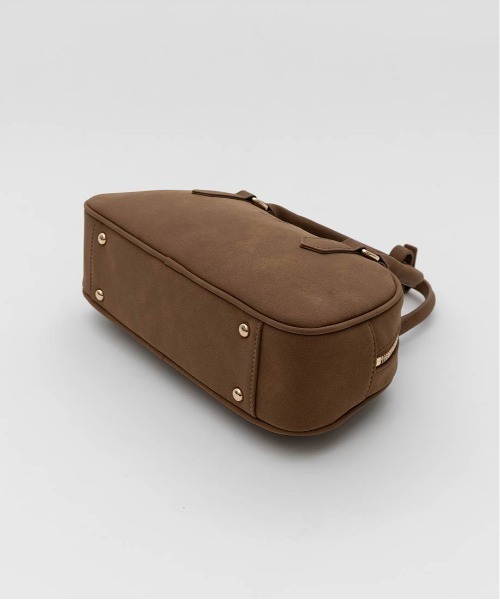 RANDA（ランダ）の「2WAY スカーフ付きエンボスロゴボストンバッグ（ハンドバッグ・レディース・ブラック/ブラウン/アイボリー・FREE）」の13枚目の写真