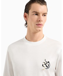 EMPORIO ARMANI | 【エンポリオ アルマーニ】ASV セーター リヨセル混紡ジャージー(Tシャツ/カットソー)