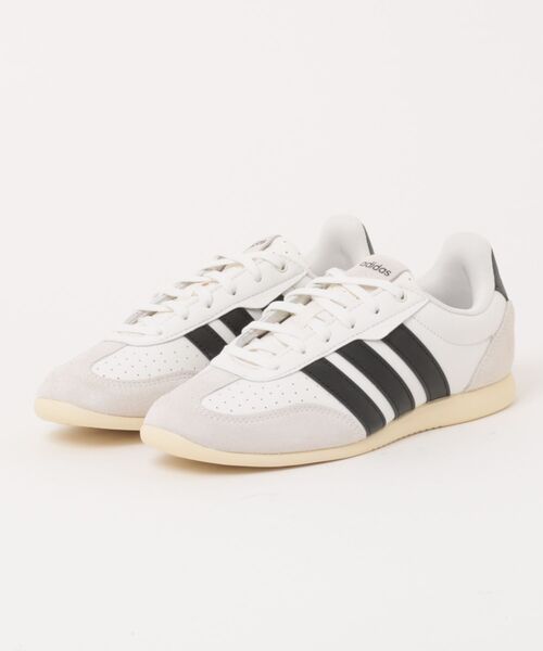 adidas(アディダス)の「【adidas】BARREDA LO(スニーカー・レディース・ホワイト×ブラック・23.0cm/23.5cm/24.0cm/24.5cm/25.0cm)」の1枚目の写真