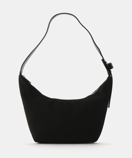 B.C STOCK(ベーセーストック)の「ハーフムーンショルダーバッグ(ショルダーバッグ・レディース・ブラウン/ブラック・FREE)」の1枚目の写真