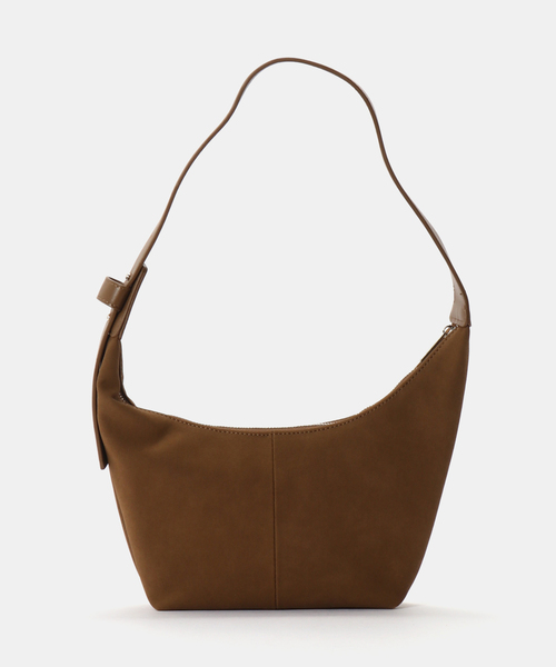 B.C STOCK(ベーセーストック)の「ハーフムーンショルダーバッグ(ショルダーバッグ・レディース・ブラウン/ブラック・FREE)」の11枚目の写真