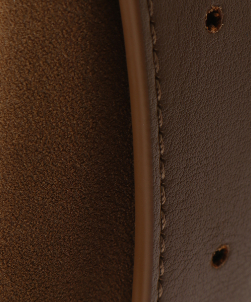 B.C STOCK(ベーセーストック)の「ハーフムーンショルダーバッグ(ショルダーバッグ・レディース・ブラウン/ブラック・FREE)」の9枚目の写真