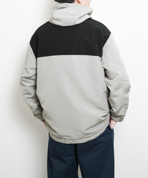 GERRY（ジェリー）の「GERRY ナイロンライクマウンテンパーカー（マウンテンパーカー・メンズ・ベージュ/カーキ系/ブラック/グレー・MEDIUM/LARGE/X-LARGE）」の15枚目の写真