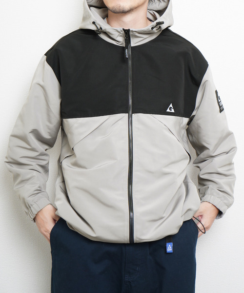 GERRY（ジェリー）の「GERRY ナイロンライクマウンテンパーカー（マウンテンパーカー・メンズ・ベージュ/カーキ系/ブラック/グレー・MEDIUM/LARGE/X-LARGE）」の19枚目の写真
