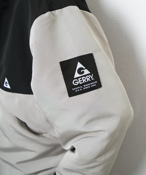 GERRY（ジェリー）の「GERRY ナイロンライクマウンテンパーカー（マウンテンパーカー・メンズ・ベージュ/カーキ系/ブラック/グレー・MEDIUM/LARGE/X-LARGE）」の20枚目の写真