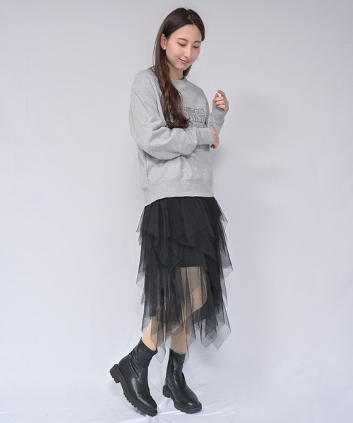 Alite cloth(アリーテクロス)の「シアープリーツスカート(スカート・レディース・ホワイト/ブラウン/ブラック・FREE)」の6枚目の写真