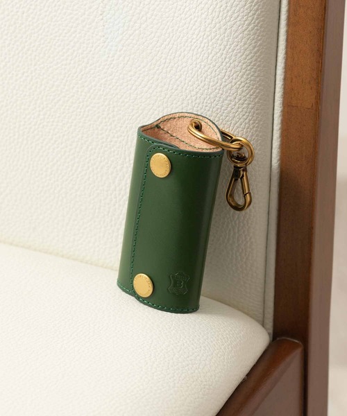 BELLIES YORK(ベリーズヨーク)の「【BELLIES YORK/ベリーズヨーク】牛革 キーケース キーリング リアルレザー 本革(キーケース/キーアクセサリー・メンズ・ブラウン/ダークブラウン/グリーン/ブラック・FREE)」の4枚目の写真