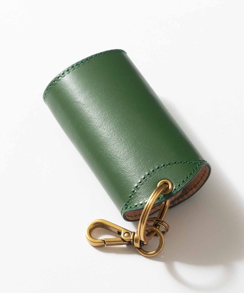 BELLIES YORK(ベリーズヨーク)の「【BELLIES YORK/ベリーズヨーク】牛革 キーケース キーリング リアルレザー 本革(キーケース/キーアクセサリー・メンズ・ブラウン/ダークブラウン/グリーン/ブラック・FREE)」の9枚目の写真