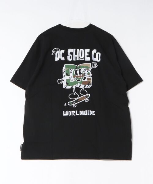 DC(ディーシー)の「DC/ディーシー 半袖 Tシャツ バックプリント アップリケ DST262010(Tシャツ/カットソー・メンズ・ブラック/ホワイト/ブラック系その他/ホワイト系その他・S/XL/L/M/2XL)」の19枚目の写真
