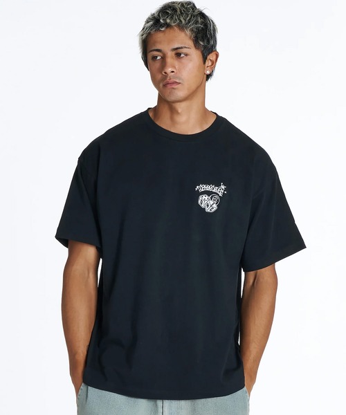 DC(ディーシー)の「DC/ディーシー 半袖 Tシャツ バックプリント アップリケ DST262010(Tシャツ/カットソー・メンズ・ブラック/ホワイト/ブラック系その他/ホワイト系その他・S/XL/L/M/2XL)」の12枚目の写真