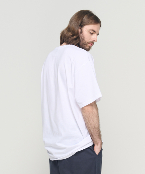 CARGOBROS（カーゴブロス）の「USAフラッグ半袖Tシャツ（ホワイト）（Tシャツ/カットソー・メンズ・その他・S/M/L/2XL/XL）」の4枚目の写真