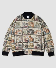 ノーカラージャケット ジップ ブルゾン」に該当するメンズのジャケット