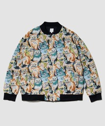 ノーカラージャケット ジップ ブルゾン」に該当するメンズのジャケット