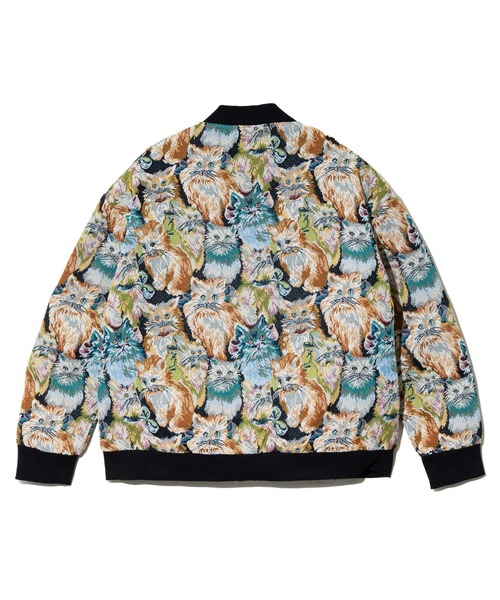 Revo.(レボ)の「Revo./レヴォ ゴブラン総柄織り ジップアップブルゾン(ブルゾン・メンズ・カラフル/その他1・MEDIUM/LARGE)」の9枚目の写真