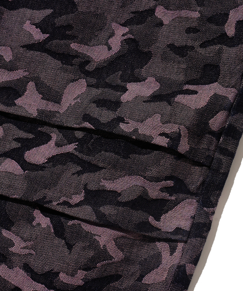 BROWNBREATH(ブラウンブレス)の「CAMO BIG POCKET DENIM PANTS - BURGUNDY(デニムパンツ・レディース・その他・S/M/L/XL)」の6枚目の写真