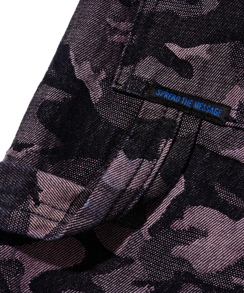 BROWNBREATH(ブラウンブレス)の「CAMO BIG POCKET DENIM PANTS - BURGUNDY(デニムパンツ・レディース・その他・S/M/L/XL)」の7枚目の写真