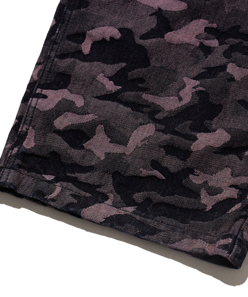 BROWNBREATH(ブラウンブレス)の「CAMO BIG POCKET DENIM PANTS - BURGUNDY(デニムパンツ・レディース・その他・S/M/L/XL)」の10枚目の写真
