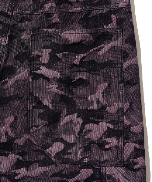 BROWNBREATH(ブラウンブレス)の「CAMO BIG POCKET DENIM PANTS - BURGUNDY(デニムパンツ・レディース・その他・S/M/L/XL)」の11枚目の写真