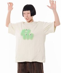 PIECEMAKER（ピースメーカー）の「PM CARTOON TEE (GREEN)（Tシャツ/カットソー）」