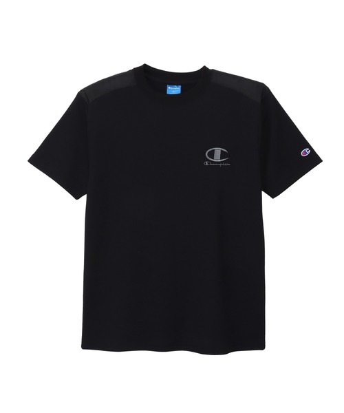 Champion(チャンピオン)の「【Champion/チャンピオン】メンズ スポーツ ショートスリーブTシャツ(Tシャツ/カットソー・メンズ・ブラック/ダークネイビー/ホワイト/グレー・X-LARGE/LARGE/MEDIUM)」の3枚目の写真