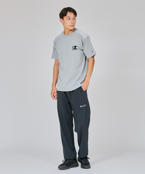 Champion(チャンピオン)の「【Champion/チャンピオン】メンズ スポーツ ショートスリーブTシャツ(Tシャツ/カットソー・メンズ・ブラック/ダークネイビー/ホワイト/グレー・X-LARGE/LARGE/MEDIUM)」の9枚目の写真