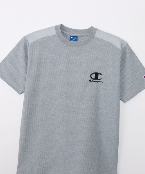 Champion(チャンピオン)の「【Champion/チャンピオン】メンズ スポーツ ショートスリーブTシャツ(Tシャツ/カットソー・メンズ・ブラック/ダークネイビー/ホワイト/グレー・X-LARGE/LARGE/MEDIUM)」の14枚目の写真