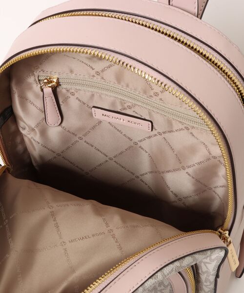 MICHAEL KORS(マイケルコース)の「JAYCEE MD ZIP PKT BACKPACK バックパック(バックパック/リュック・レディース・ピンク系その他・FREE)」の4枚目の写真