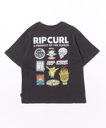 RIP CURL（リップカール）の「RIP CURL/リップカール STICKER ICON KIDS TEE キッズ Tシャツ RCK6S-2102（Tシャツ/カットソー）」