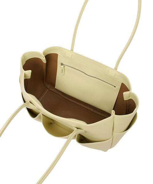 ADD CULUMN(アドカラム)の「(ADD CULUMN)PORTION M(トートバッグ・レディース・イエロー/ブラック・ONE SIZE)」の13枚目の写真