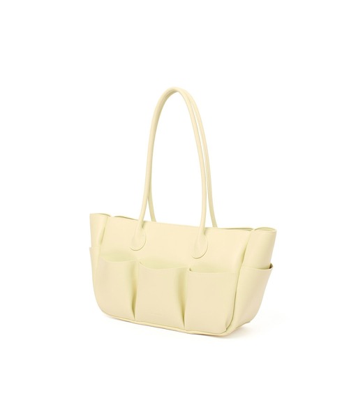 ADD CULUMN(アドカラム)の「(ADD CULUMN)PORTION M(トートバッグ・レディース・イエロー/ブラック・ONE SIZE)」の7枚目の写真