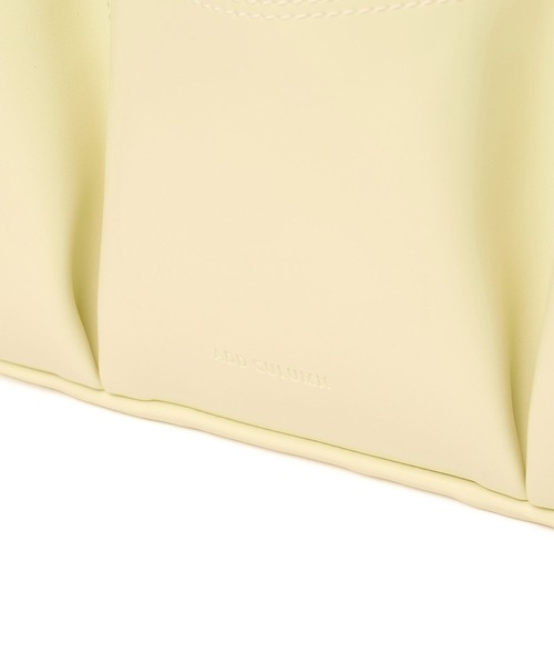 ADD CULUMN(アドカラム)の「(ADD CULUMN)PORTION M(トートバッグ・レディース・イエロー/ブラック・ONE SIZE)」の10枚目の写真