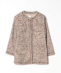 Te chichi（テチチ）の「ツイードジャケット（その他アウター）」