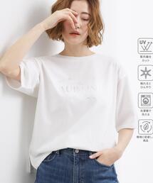 grove | 【UVカット/接触冷感】プリントアソート5分袖Tシャツ(Tシャツ/カットソー)