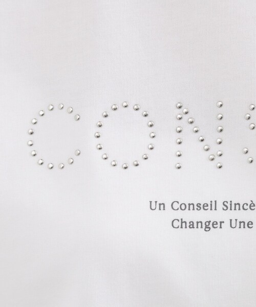 grove(グローブ)の「【UVカット/接触冷感】プリントアソート5分袖Tシャツ(Tシャツ/カットソー・レディース・ホワイト系3/チャコールグレー/オフホワイト/ブラック系/ピンク/アイボリー/ライトイエロー系1/アイボリー系/ブラウン系その他・03/02/05/04/01)」の20枚目の写真