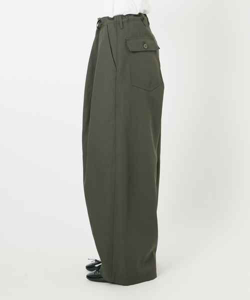 IENA LA BOUCLE（イエナラブークル）の「《追加》IENA LA BOUCLE ブライトギャバイージーバルーンパンツ（その他パンツ・レディース・ベージュ系その他/カーキ・38/36）」の19枚目の写真