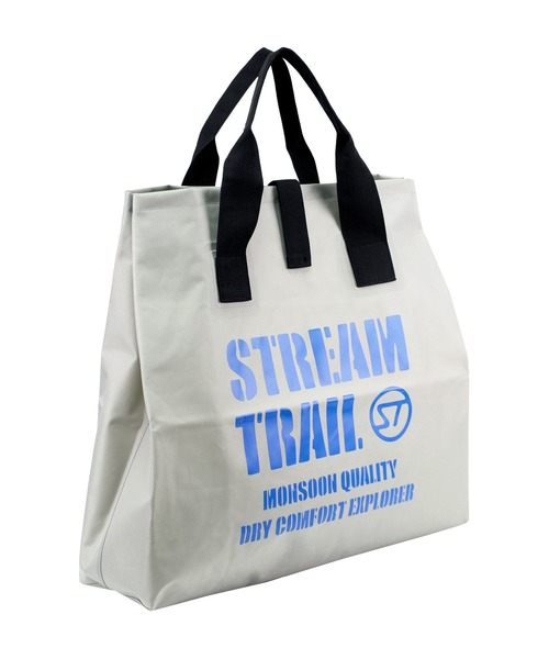 STREAM TRAIL（ストリームトレイル）の「LT.WET TOTE M　ライト ウェット トート M（トートバッグ・メンズ・イエロー/オリーブドラブ/グレー・MEDIUM）」の5枚目の写真