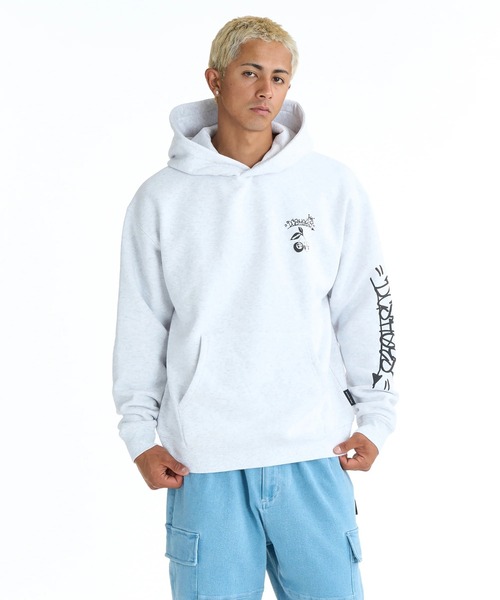 DC SHOES（ディーシーシューズ）の「DC SHOES メンズ 26 GAME PH パーカー フーディ【2026年春夏モデル】/ブルオーバーパーカー（パーカー・メンズ・グレー/ブラック・MEDIUM/LARGE/X-LARGE）」の2枚目の写真