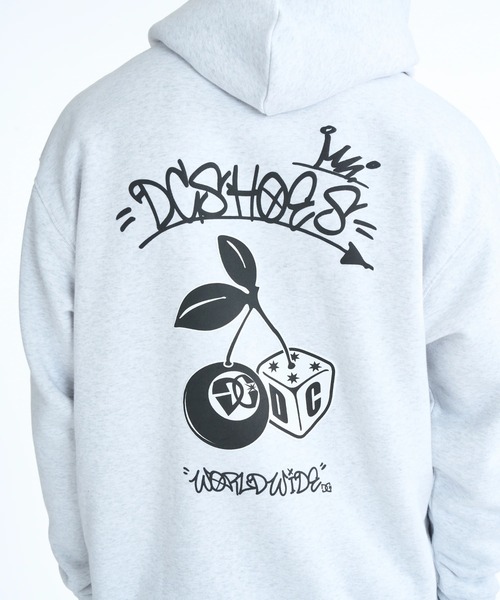 DC SHOES（ディーシーシューズ）の「DC SHOES メンズ 26 GAME PH パーカー フーディ【2026年春夏モデル】/ブルオーバーパーカー（パーカー・メンズ・グレー/ブラック・MEDIUM/LARGE/X-LARGE）」の7枚目の写真