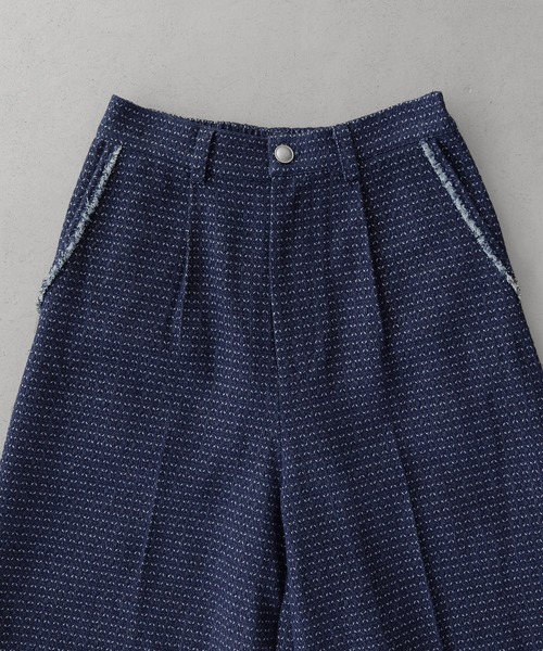 CLEIO（クレイオ）の「【CLEIO】セットアップデニムワイドパンツ SET-UP DENIM WIDE PANTS（デニムパンツ・レディース・ライトブルー/インディゴブルー・MEDIUM/SMALL）」の21枚目の写真