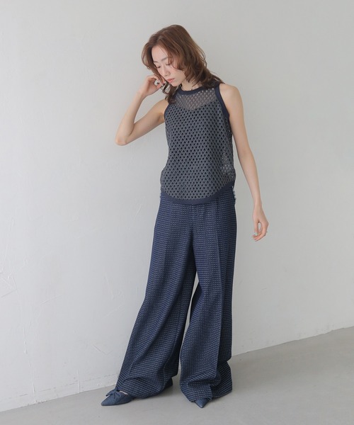 CLEIO(クレイオ)の「【CLEIO】セットアップデニムワイドパンツ SET-UP DENIM WIDE PANTS(デニムパンツ・レディース・ライトブルー/インディゴブルー・MEDIUM/SMALL)」の16枚目の写真